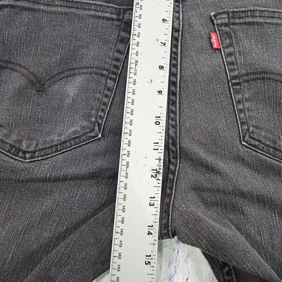 Levis 559 MENS SIZE 36X29 Jeans Black Relaxed Straight Leg Denim - Picture 6 of 14